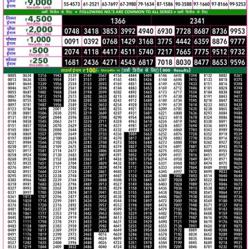 Rajshree 50 Weekly Lottery Result 7:30 PM Dated 24 May 2026