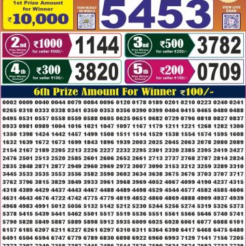 Labh Laxmi Lottery Result 4 PM Dated 11 June 2026