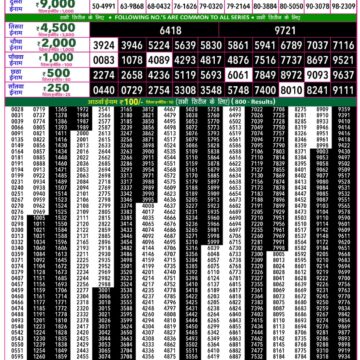 Rajshree 50 Weekly Lottery Result 7:30 PM Dated 14 August 2026