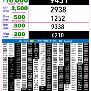 Rajshree Night Lottery Result 9 PM Dated 02 August 2026