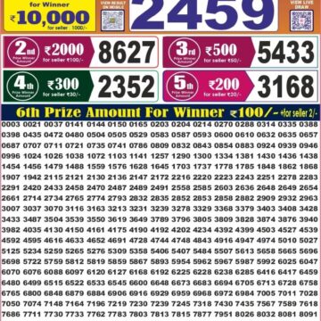 Labh Laxmi Lottery Result 4 PM Dated 01 September 2026