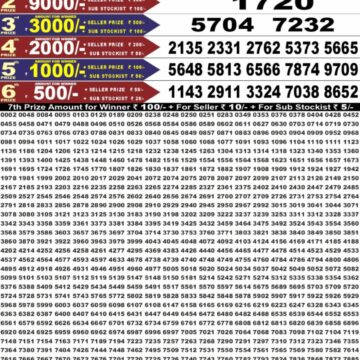Punjab State Lottery Dear 50 Result 6:30 PM Dated 02 September 2026