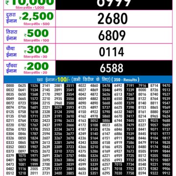 Rajshree Night Lottery Result 9 PM Dated 13 October 2026